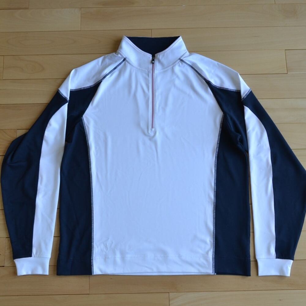 FootJoy Quarter Zip Pullover Athletic Windbreaker Size M
